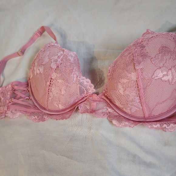 La senza pink corset detail bra - Picture 1 of 3
